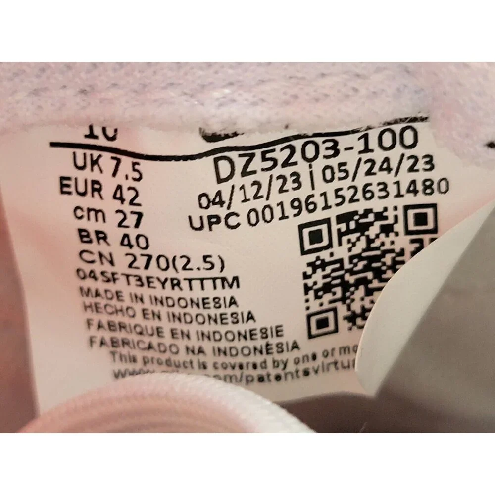 Nike Court Legacy Lift Platform Shoes Sneakers Womens Size 10 White DZ5203-100 - Picture 7 of 12